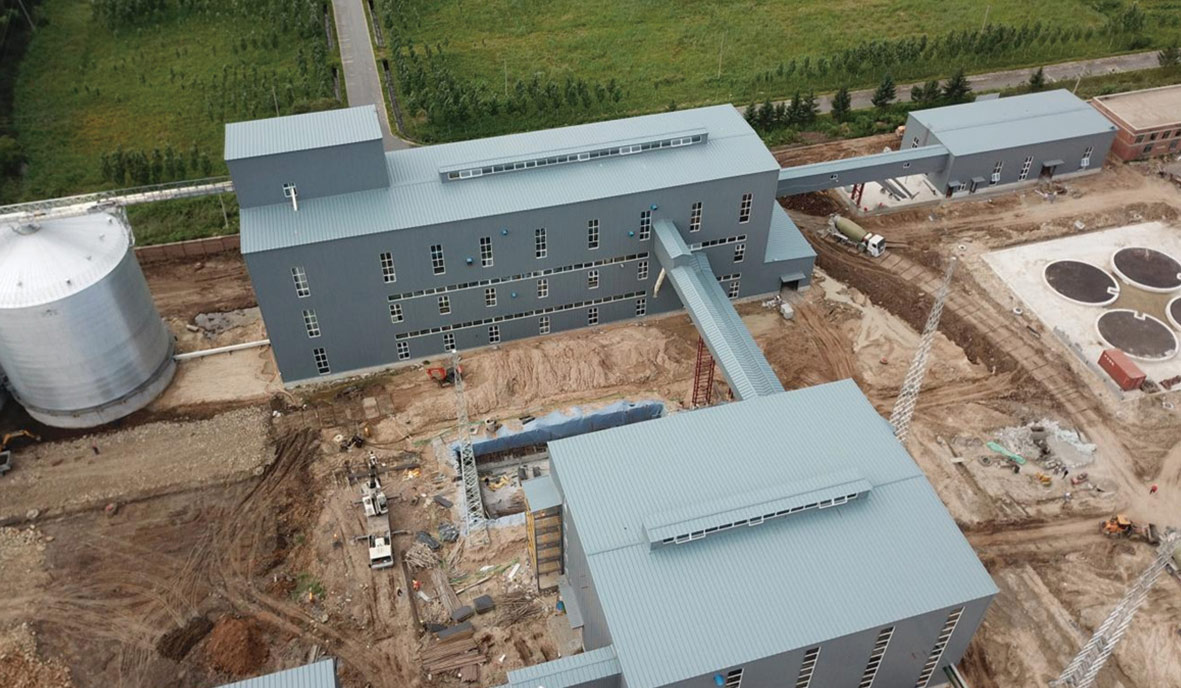 农产品深加工厂房优质工程-黑龙江弘正大豆深加工厂房项目
